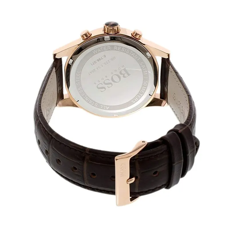 Hugo Boss Contemporary Grey Dial Men's Watch- 1513281